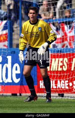 Fußball - Nationwide League Division Three - Macclesfield Town / Bristol Rovers. Scott Howie, Bristol Rovers Stockfoto