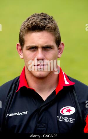 Rugby-Union - Zürich Premiership - Sarazenen Headshots Stockfoto