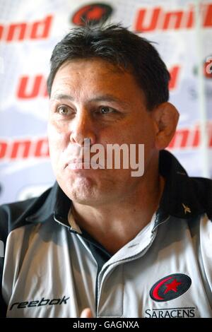 Rugby-Union - Zürich Premiership - Sarazenen Headshots Stockfoto