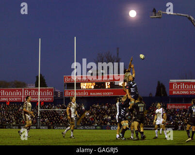 Rugby-Union - Guinness Premiership - Sale Sharks V Leicester Tigers - Edgeley Park Stockfoto