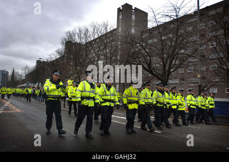 Parade in Glasgow zu erinnern, Bloody Sunday Stockfoto