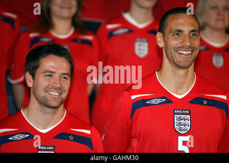 Fußball - England Umbro Kit Launch - Grove Hotel Stockfoto