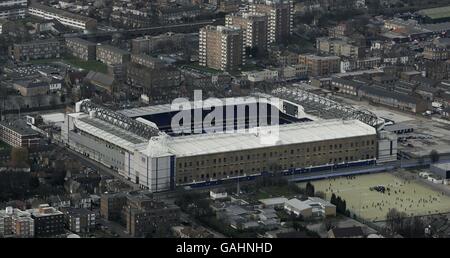 Luftaufnahme der White Hart Lane Stockfoto