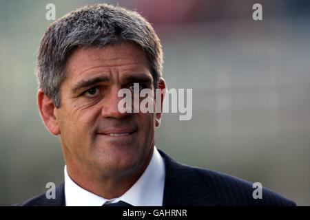 Rugby Union - RBS 6 Nations Championship 2008 - Italien gegen England - Stadio Flaminio. Nick Mallett, Trainer Italien Stockfoto