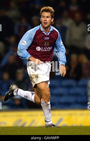 Fußball - Worthington Cup - Dritte Runde - Burnley gegen Tottenham Hotspur. Gareth Taylor, Burnley Stockfoto