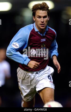 Fußball - Worthington Cup - Dritte Runde - Burnley gegen Tottenham Hotspur. Gareth Taylor, Burnley Stockfoto