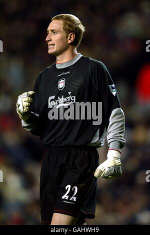 Fußball - Worthington Cup - Dritte Runde - Liverpool / Southampton. Liverpools Torwart Chris Kirkland Stockfoto