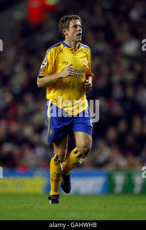 Fußball - Worthington Cup - Dritte Runde - Liverpool / Southampton. James Beattie, Southampton Stockfoto