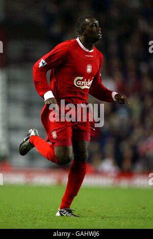 Fußball - Worthington Cup - Dritte Runde - Liverpool / Southampton. Emile Heskey, Liverpool Stockfoto