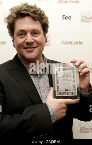 Whatsonstage Theatergänger Choice Awards 2008 - London Stockfoto