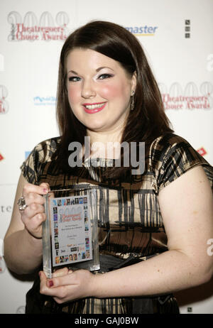 Whatsonstage Theatergänger Choice Awards 2008 - London Stockfoto