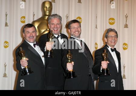 Die 80. Oscar-Verleihung - Pressespiegel - Los Angeles Stockfoto