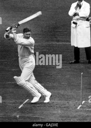 Cricket. Percy Chapman, Kent und England Stockfoto