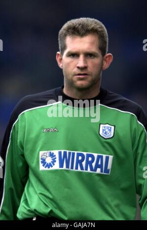 Fußball - AXA FA Cup - erste Runde - Tranmere Rovers gegen Cardiff City. John Achterberg, Tranmere Rovers Stockfoto