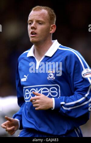 Fußball - AXA FA Cup - erste Runde - Tranmere Rovers gegen Cardiff City. Andy Campbell, Cardiff City Stockfoto