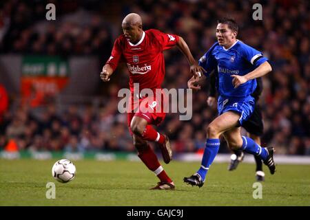 Fußball - Worthington Cup - 4. Runde - Liverpool V Ipswich Town Stockfoto