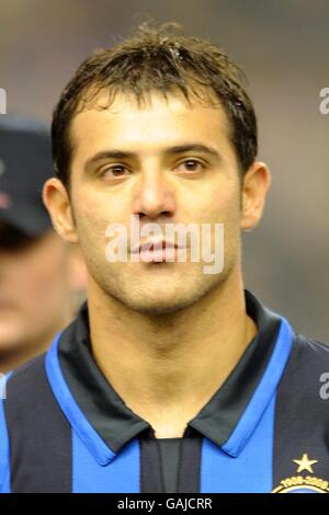 Fußball - UEFA Champions League - Liverpool / Inter Mailand - Anfield. Dejan Stankovic, Inter Mailand Stockfoto