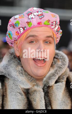 BRIT Awards 2008 - Anreise - London Stockfoto