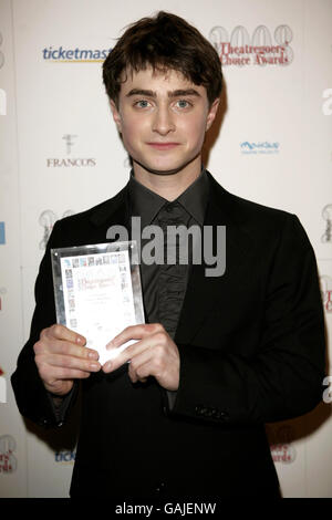 Whatsonstage Theatergänger Choice Awards 2008 - London Stockfoto