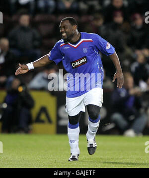 Fußball - Clydesdale Bank Premier League - Heart Of Midlothian V Rangers - Tynecastle Stadium Stockfoto