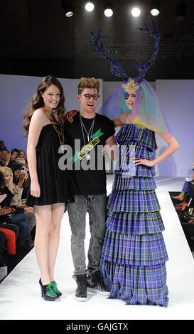 London Fashionweek - House of Holland Modenschau Stockfoto