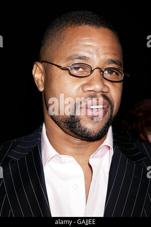 Cuba Gooding Jnr auf der Vivienne Westwood Red Label London Fashion Week Herbst/Winter 2008 Show, die im Old Sorting Office in Holborn, im Zentrum von London, stattfindet. Stockfoto