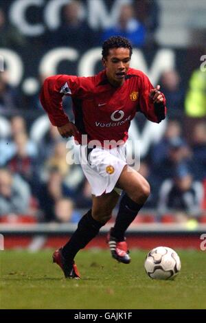 Fußball - Worthington Cup - Dritte Runde - Manchester United / Leicester City. Kieran Richardson, Manchester United Stockfoto