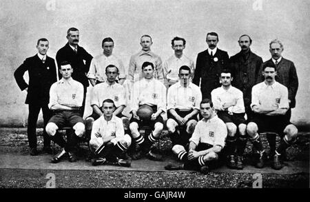 Fußball - Olympischen Spiele in London 1908 Stockfoto