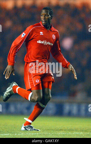 Fußball - FA Barclaycard Premiership - Middlesbrough gegen Chelsea. Ugo Ehiogu, Middlesbrough Stockfoto