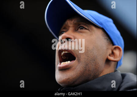 Fußball - Coca-Cola Football League Two - Macclesfield Town / Notts County - The Moss Rose Ground. Keith Alexander, der neue Manager von MacClesfield Town Stockfoto