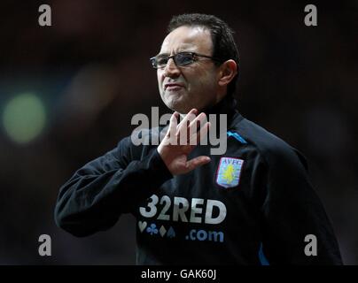 Fußball - Barclays Premier League - Aston Villa gegen Middlesbrough - Villa Park. Martin O'Neill, Manager der Aston Villa. Stockfoto