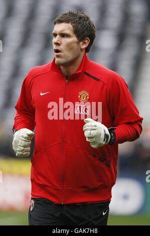 Fußball - Barclays Premier League - Derby County gegen Manchester United – Pride Park Stockfoto