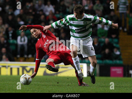 Fußball - Tennents schottische Cup - Final Quarter - Replay - keltische V Aberdeen - Celtic Park Stockfoto