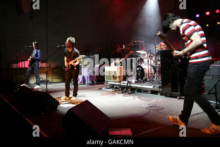 Radiohead-Gig bei der BBC - London Stockfoto