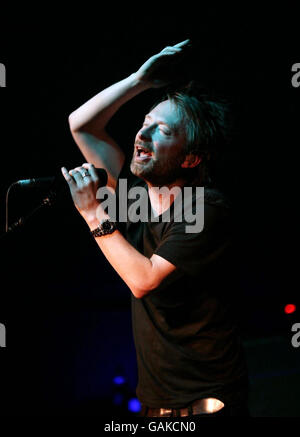 Radiohead-Gig bei der BBC - London Stockfoto