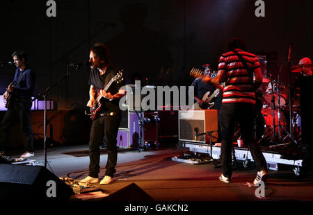 Radiohead-Gig bei der BBC - London Stockfoto