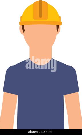 Elektro Techniker isoliert Icon-design Stock Vektor