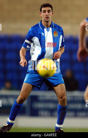 Fußball - Nationwide Conference - Chester City / Hereford United. Phil Bolland, Chester City Stockfoto