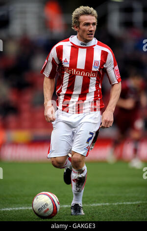 Fußball - Coca-Cola Football League Championship - Stoke City / Burnley - Britannia Stadium. Liam Lawrence, Stoke City Stockfoto