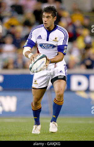 Rugby-Union - Investec Super 14 - Brumbies V Highlanders - Canberra Stadium Stockfoto