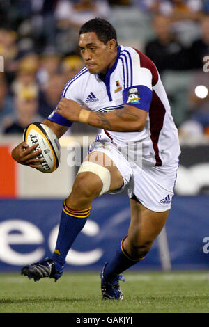 Rugby-Union - Investec Super 14 - Brumbies V Highlanders - Canberra Stadium Stockfoto