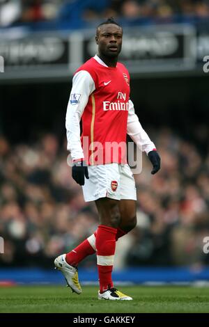 Fußball - Barclays Premier League - Chelsea / Arsenal - Stamford Bridge. William Gallas, Arsenal Stockfoto