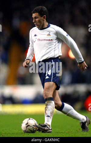 Fußball - FA Barclaycard Premiership - Tottenham Hotspur / Newcastle United. Gustavo Poyet, Tottenham Hotspur Stockfoto