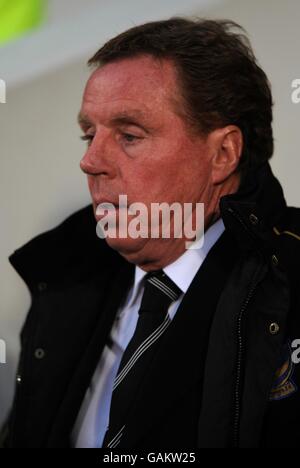 Fußball - Barclays Premier League - West Ham United / Portsmouth - Upton Park. Harry Redknapp, Manager von Portsmouth Stockfoto