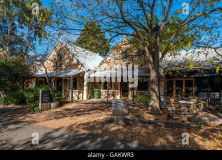 Die Rockbare Weingut Kellertür und Café in Hahndorf, in South Australia malerischen Adelaide Hills. Stockfoto