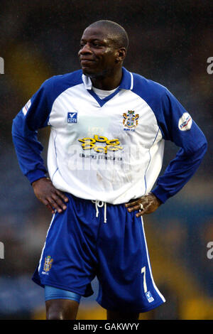 Fußball - Nationwide League Division Three - Bury / Kidderminster Harriers. Chris Billy, Bury Stockfoto