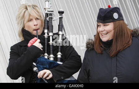 Französisch und Saunders Still Alive-Tour Stockfoto