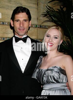 Eric Bana und Scarlett Johansson auf der Aftershow-Party für den Film 'The Other Boleyn Girl', am Criterion in Piccadilly, im Zentrum von London. Stockfoto