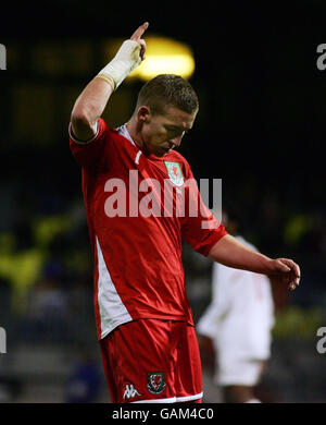 Fußball - International - Luxemburg V Wales - Stade Josy Barthel Stockfoto