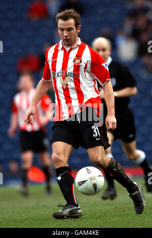 Fußball - AXA FA Cup - vierte Runde - Blackburn Rovers gegen Sunderland. Marcus Stewart, Sunderland Stockfoto